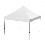 Tente pliante avec Bâche de toit - Aluminium - Polyester