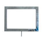 Panneau indicateur horizontal chromé