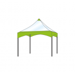 PAGODE KEDER AVEC TOIT PANORAMIQUE - SANS PAROIS LATÉRALES